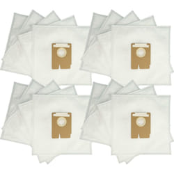 20x Sacs compatible avec Hoover FV70FV05011, FV70FV10011, FV70FV06011, H58 aspirateur - microfibre non tissée, 27,6cm x 26,6cm blanc - Vhbw