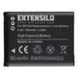 EXTENSILO 1x Batterie compatible avec Samsung PL20 PL80 PL100 PL120 PL170 PL171 PL200 appareil photo reflex numérique