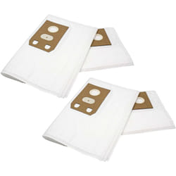 20x Sacs compatible avec Progress 535E, 540E, 570E, 575E, 590E, 630, 635, 670 aspirateur - microfibres non tissées, 33cm x 23cm, blanc - Vhbw