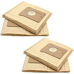 Vhbw - 20x Sacs compatible avec AEG/Electrolux Vampyr 6200, 6209, 6210 aspirateur - papier, 22, 25cm x 20,5cm, couleur sable