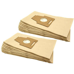 vhbw 20x Sacs compatible avec Siemens VS 08G2040/01, 08G2040/03, 08G2050/01, 08G2050/03 aspirateur - papier, 34cm x 20,5cm