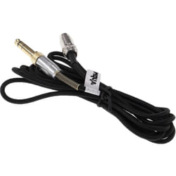 Vhbw - Câble audio aux compatible avec akg K271 mk ii, K701, K702, K712 casque - Avec prise jack 3,5 mm, vers 6,3 mm, 2 m, noir