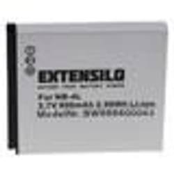 EXTENSILO Batterie compatible avec Canon Digital Ixus 80 is 82 60 65 70 75 i7 i Zoom appareil photo reflex numérique