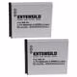 EXTENSILO 2x Batterie compatible avec Canon Digital Ixus i Zoom Wireless appareil photo (800mAh 37V Li-ion)