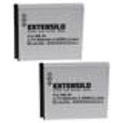 EXTENSILO 2x Batterie compatible avec Canon Digital Ixus i Zoom Wireless appareil photo (800mAh 37V Li-ion)