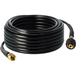 Vhbw - Tuyau de rallonge 20 m compatible avec Kärcher K6, k 5.91 md t 200, k 6.80 m t 250 nettoyeur haute pression avec connexion M22 x 1,5, noir