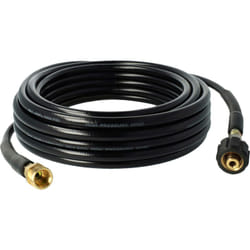 Vhbw - Tuyau de rallonge 10 m compatible avec Kärcher k 4.20 m T250, k 4.500 m pl Walz nettoyeur haute pression avec connexion M22 x 1,5, noir
