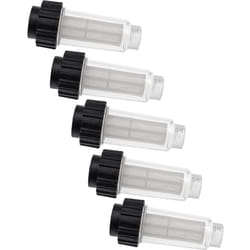 5x Filtre anti-particules compatible avec Kärcher k 3.68 md, k 3.65 md t 250 nettoyeur haute pression avec raccord d'eau 3/4' - Vhbw