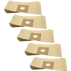 50x Sacs remplacement pour Grundig type g - sac hygiénique pour aspirateur - papier, 35cm x 16cm - Vhbw