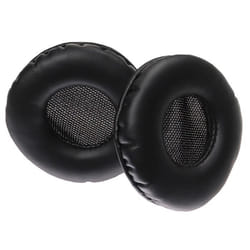 vhbw Coussinets doreille compatible avec Sony MDR-ZX330BT MDR-ZX600 WH-CH500 casque audio headset - noir