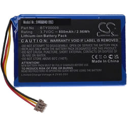 Vhbw - Batterie remplacement pour Ingenico BTY00009, FPS16020002419 pour lecteur de carte, nfc Smart Card Reader (800mAh, 3,7V, Li-ion)