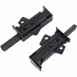 vhbw - the clever way Balais de charbon robustes pour votre appareil électrique - Dimensions : 5 x 12 x 40 mm - Avec support  ...
