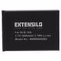 EXTENSILO Batterie remplacement pour Samsung SLB-10A pour appareil photo reflex numérique (1000mAh 37V Li-ion)