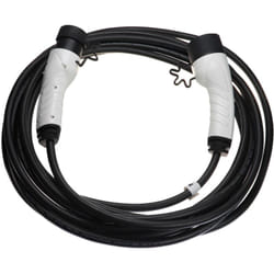 Vhbw - Câble de recharge type 2 vers type 2 compatible avec Audi A4 tfsi e, A6 tfsi e voiture électrique - 1 phase, 16 a, 3,5 kW, 7 m