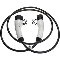 Vhbw - Câble de recharge type 2 vers type 2 compatible avec Mitsubishi Eclipse Plug In Hybrid voiture électrique - 1 phase, 16 a, 3,5 kW, 3 m