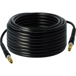Vhbw - 30m Tuyau haute-pression compatible avec Kärcher k 5 eu, k 5 mx, k 5 Basic, k 5 Basic eu nettoyeur haute pression - Filetage en laiton