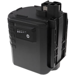 EXTENSILO Batterie compatible avec Würth ABH 20, ABH 20-SLE outil électrique (3300 mAh, NiMH, 24 V)