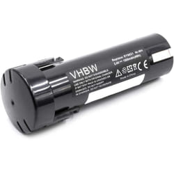 Vhbw - Batterie compatible avec National 6550-20, EY3652, EY3652DA, EY3652DR, EY503B outil électrique (1500 mAh, NiMH, 2,4 v)