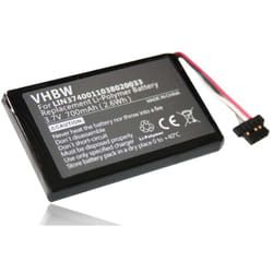 Vhbw - Batterie compatible avec Navigon vw / Volkswagen 70/71 vw up appareil gps de navigation (700mAh, 3,7V, Li-polymère)
