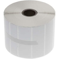 Rouleau d'étiquettes thermique 25,4mm x 76,2mm compatible avec tsc TDP-244, TTP-244, TTP-245C imprimante d'étiquettes - autocollant - Vhbw