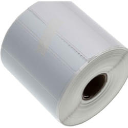 Rouleau d'étiquettes thermique 25,4mm x 76,2mm compatible avec Toshiba tec B-EV4D, B-EV4T, B-SV4D, B472, B482, B572 imprimante d'étiquettes - Vhbw