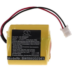 Vhbw - Pile remplacement pour Visonic GP2CR123A, EVE2CR17450-C, 103-302915, OSA363, 103-302891 pour détecteur de mouvement (1350mAh, 6V, Li-MnO2)