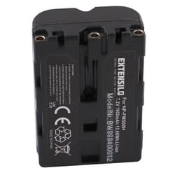 EXTENSILO 2x Batteries compatible avec Sony poignée verticale VG-C77AM VG-C99AM appareil photo reflex numérique (1900mAh 72V