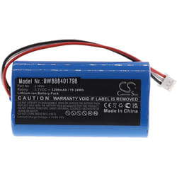 Vhbw - Batterie remplacement pour Albrecht 27856 pour radio (5200mAh, 3,7V, Li-ion)