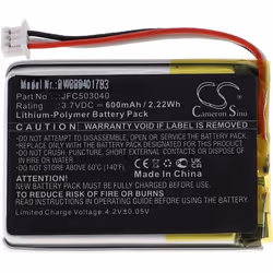 vhbw - the clever way - Batterie de rechange de haute qualité avec une grande autonomie et compatible avec votre télécommande ...