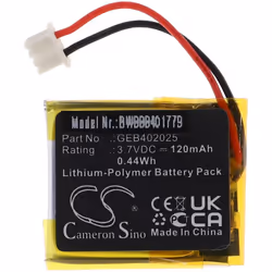 vhbw - the clever way - Batterie de rechange de haute qualité avec une grande autonomie et compatible avec votre télécommande ...