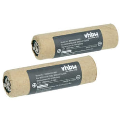 vhbw 2x Batteries compatible avec Panasonic ER1610 ER1611 rasoir tondeuse électrique (1200mAh 12V NiMH)