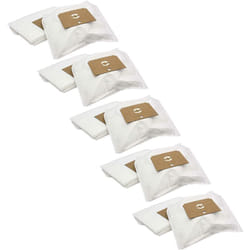 50x Sacs compatible avec Rowenta Dymbo rs 005...099 aspirateur - 29cm x 27cm blanc - Vhbw