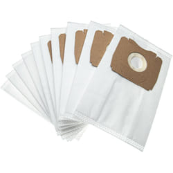 Vhbw - 10x Sacs compatible avec Progress Onyx 120, 121, 122, 123, 124, 125 aspirateur - microfibres non tissées, small, 23,9cm x 15cm, blanc