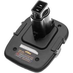 Vhbw - Adaptateur de batterie compatible avec Dewalt batterie DW9099 outils électriques - Adaptateur batteries Li-ion 20 v