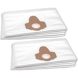 Vhbw - 10x Sacs compatible avec fif nts 20 / NTS20, nts 30 / NTS30, nts 3000 / NTS3000 aspirateur - microfibres non tissées, 45cm x 30cm