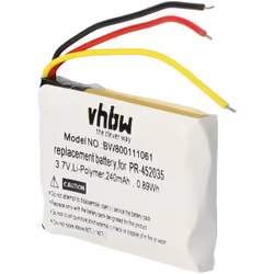 vhbw - the clever way - Batterie de rechange de haute qualité avec une grande autonomie et compatible avec votre casque audi ...