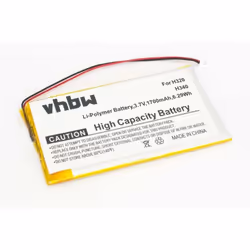 vhbw - the clever way - Batterie de rechange de haute qualité avec une grande autonomie et compatible avec votre lecteur de m ...