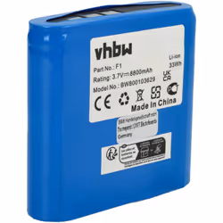 vhbw - the clever way - Batterie de rechange de haute qualité avec une grande autonomie et compatible avec votre radio (vous  ...