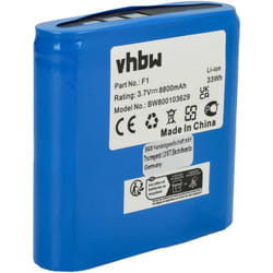 Vhbw - Batterie compatible avec Pure Jongo S3, S340b, S3X radio (8800mAh, 3,7V, Li-ion)