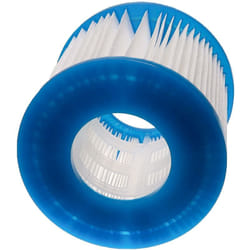 Vhbw - 2x Cartouche filtrante type vii remplacement pour Bestway FD2136, Typ d, Typ vii pour spa, bain à remous - Filtre de rechange, blanc / bleu