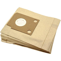 Vhbw - 10x Sacs compatible avec Menalux 3000 (dct 72) aspirateur - papier, 26cm x 21cm couleur sable