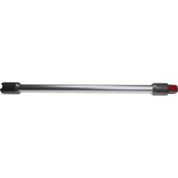 Vhbw - Tube d'aspirateur remplacement pour Dyson 967477-06 pour aspirateur - raccord 35 mm, 72,5 cm, argenté / rouge