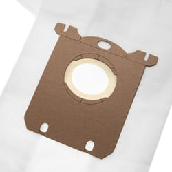 10x Sacs compatible avec Alfatec Euro Compact ec 10, ec 20, ec 30 aspirateur - microfibres non tissées, 28,6cm x 17cm, blanc - Vhbw