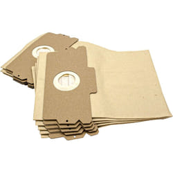 Vhbw - 10x Sacs compatible avec Singer sx, sz, ta, tm Lux, tx, ty Standard aspirateur - papier, 12/15, 27cm x 27cm, couleur sable