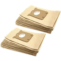 Vhbw - 20x Sacs aspirateur, compatible avec Volta u c 6428 Airmax, u c 6429 Airmax, u c 6430 Airmax, uc 6429 Airmax, uc 6430 Airmax - marron