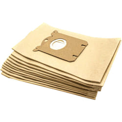 vhbw 10x Sacs remplacement pour Wolf 1730, 1735 pour aspirateur - marron