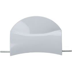 Poignée de porte lave linge, compatible avec Constructa series CV5, CW6, CWF06, CWF08, CWF10, CWF12, CWF14 - remplacement pour 483087 - Vhbw