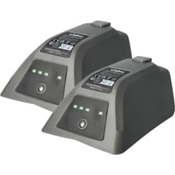 Vhbw - 2x Batterie compatible avec Gardena 8025-20 (35m Roll-up) outil électrique (1500 mAh, Li-ion, 18 v)