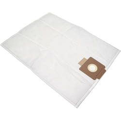 Vhbw - 10x Sacs compatible avec Allaway C30, C40, CV1350, CV1750, CV1950, L25 aspirateur - microfibres non tissées, 30cm x 22,5cm blanc