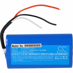 vhbw - the clever way - Batterie de rechange de haute qualité avec une grande autonomie et compatible avec votre système de s ...